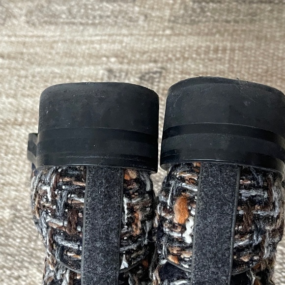 CHANEL Black Quilted Interior Boots - Picture 9 of 9